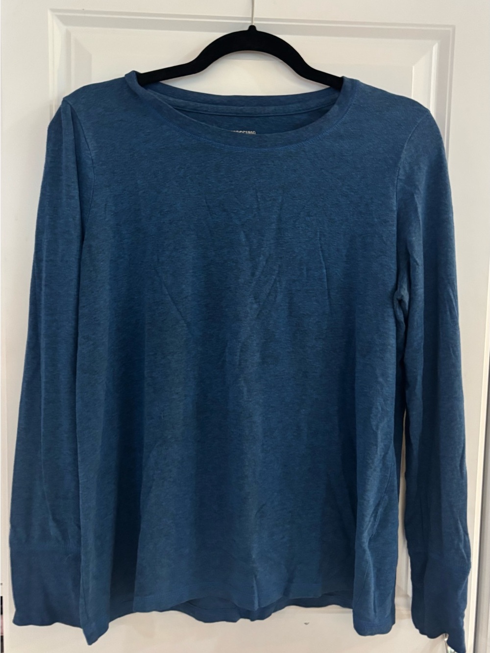 Mossimo Blue Long-Sleeve Tee